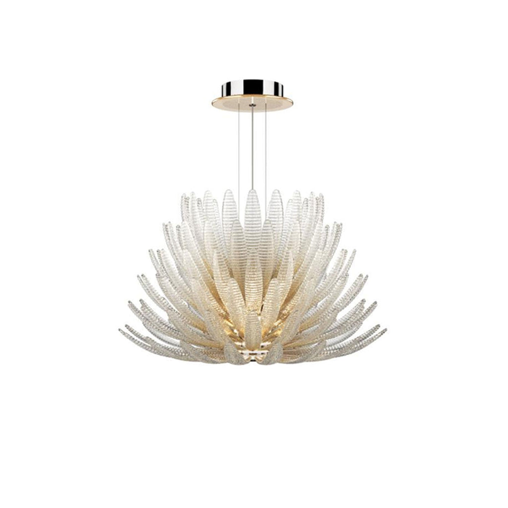 Aurelia Glass Petal Chandelier