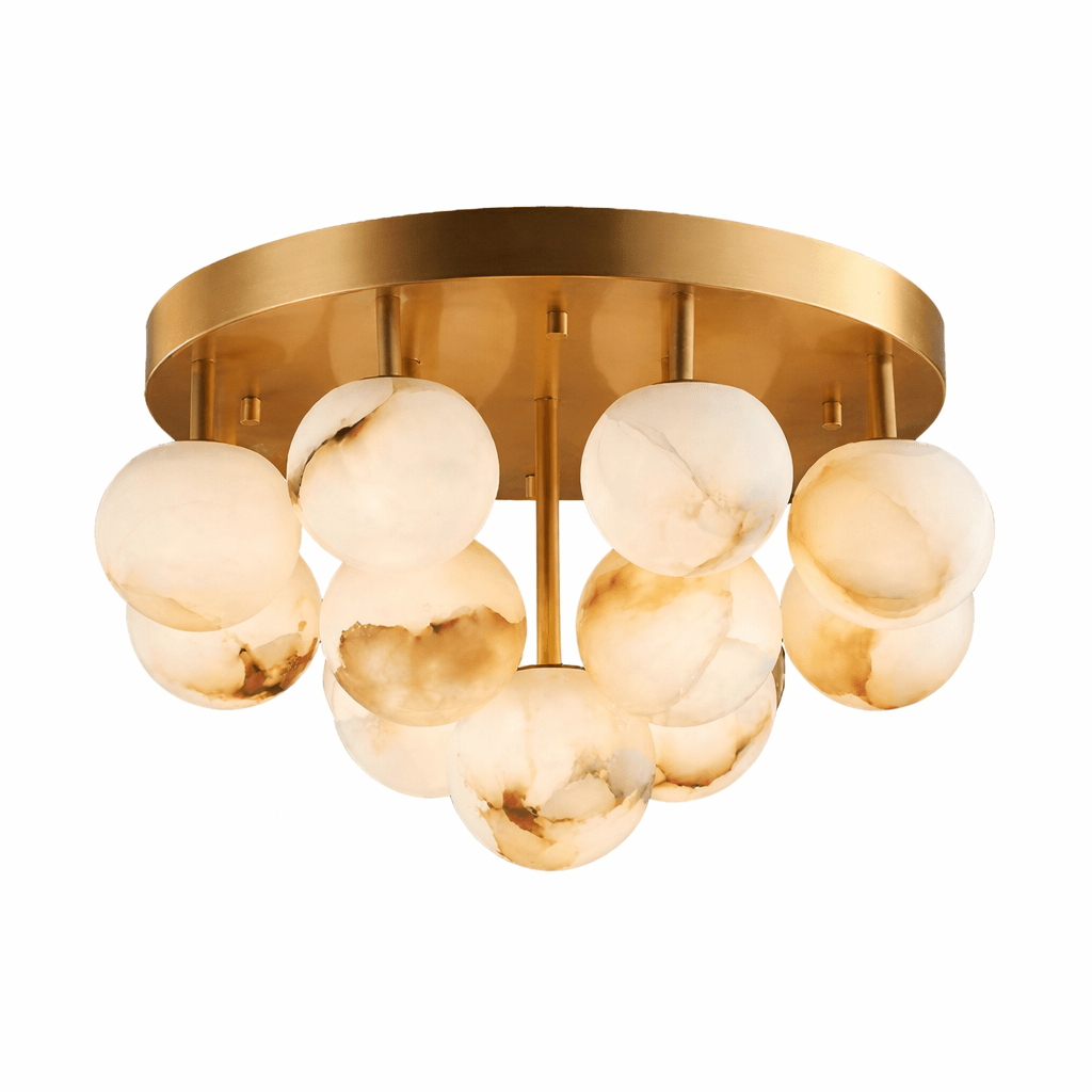 Aurelia Alabaster Globe Ceiling Light