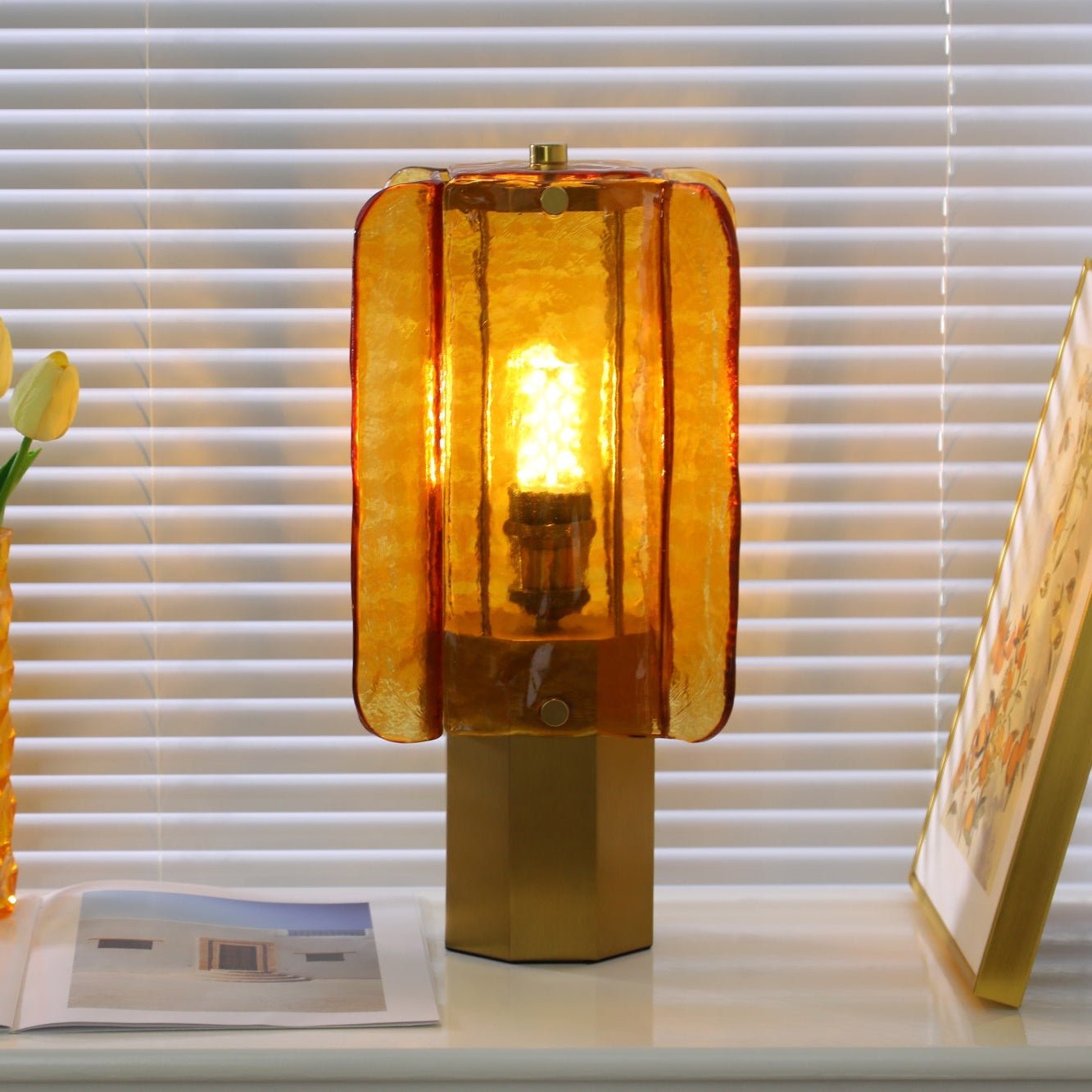 Aurelia Glass Table Lamp