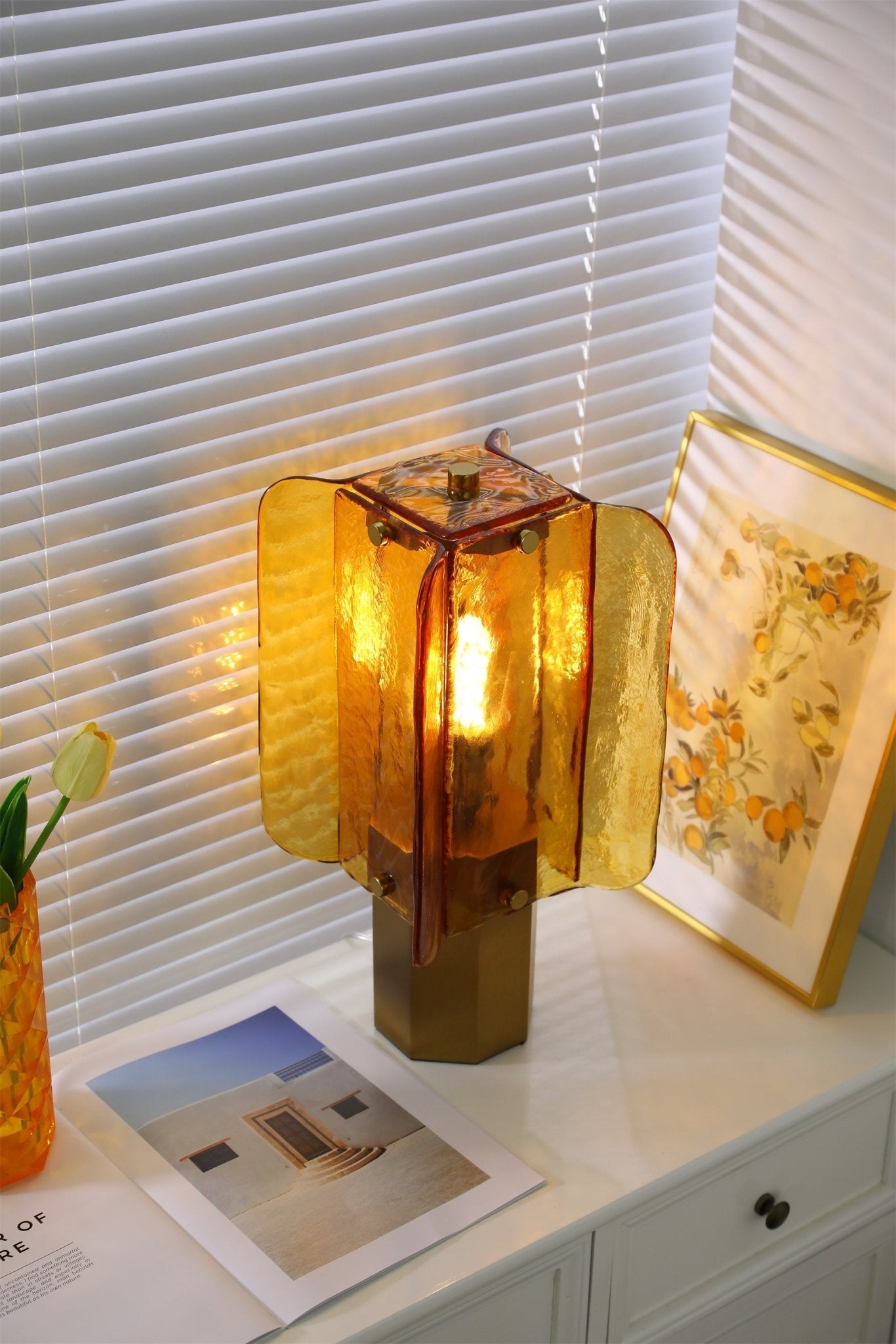 Aurelia Glass Table Lamp