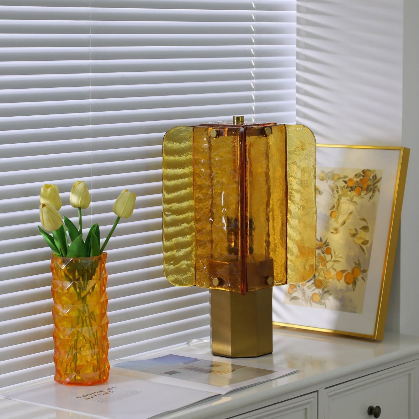 Aurelia Glass Table Lamp