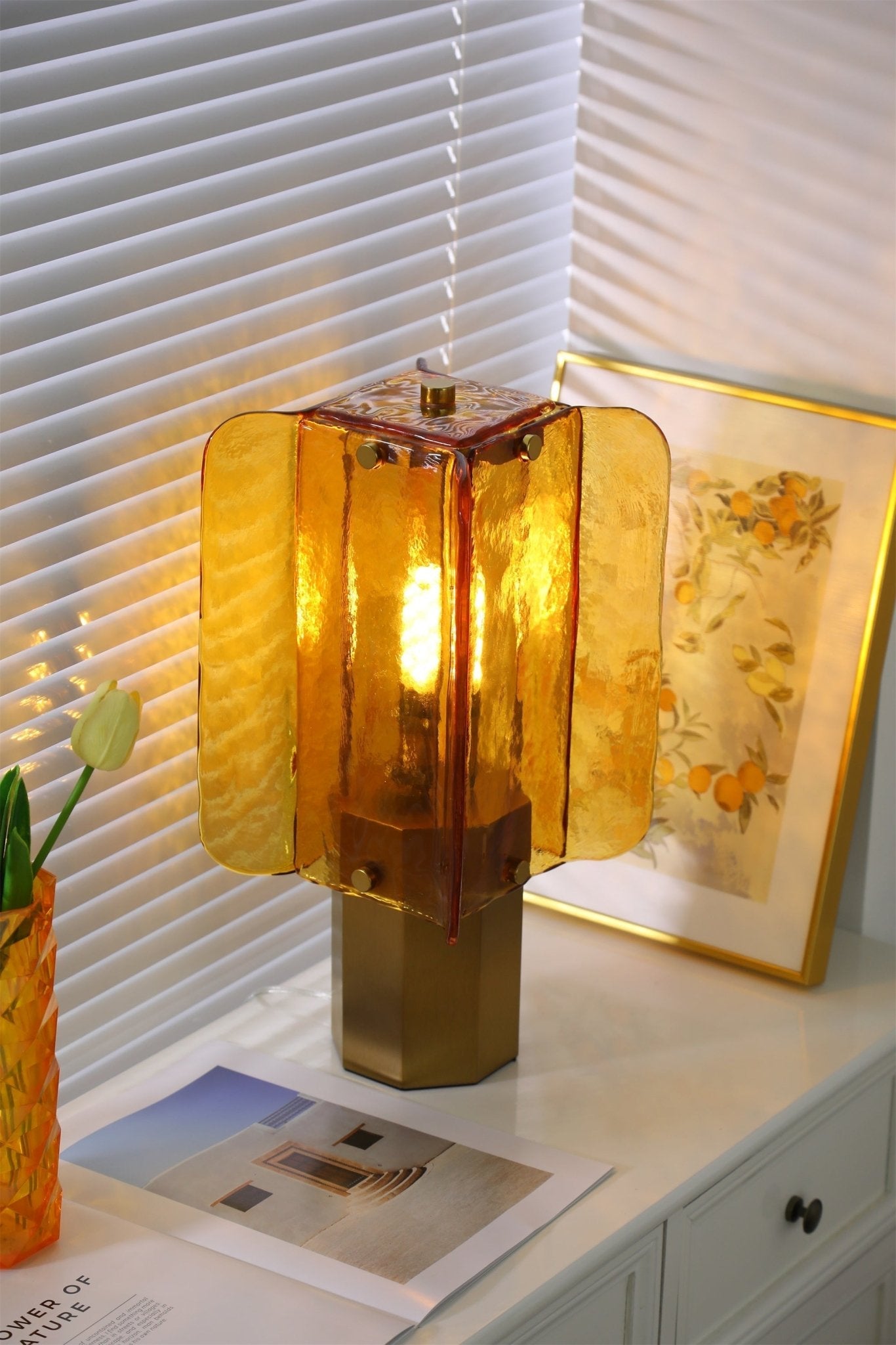 Aurelia Glass Table Lamp