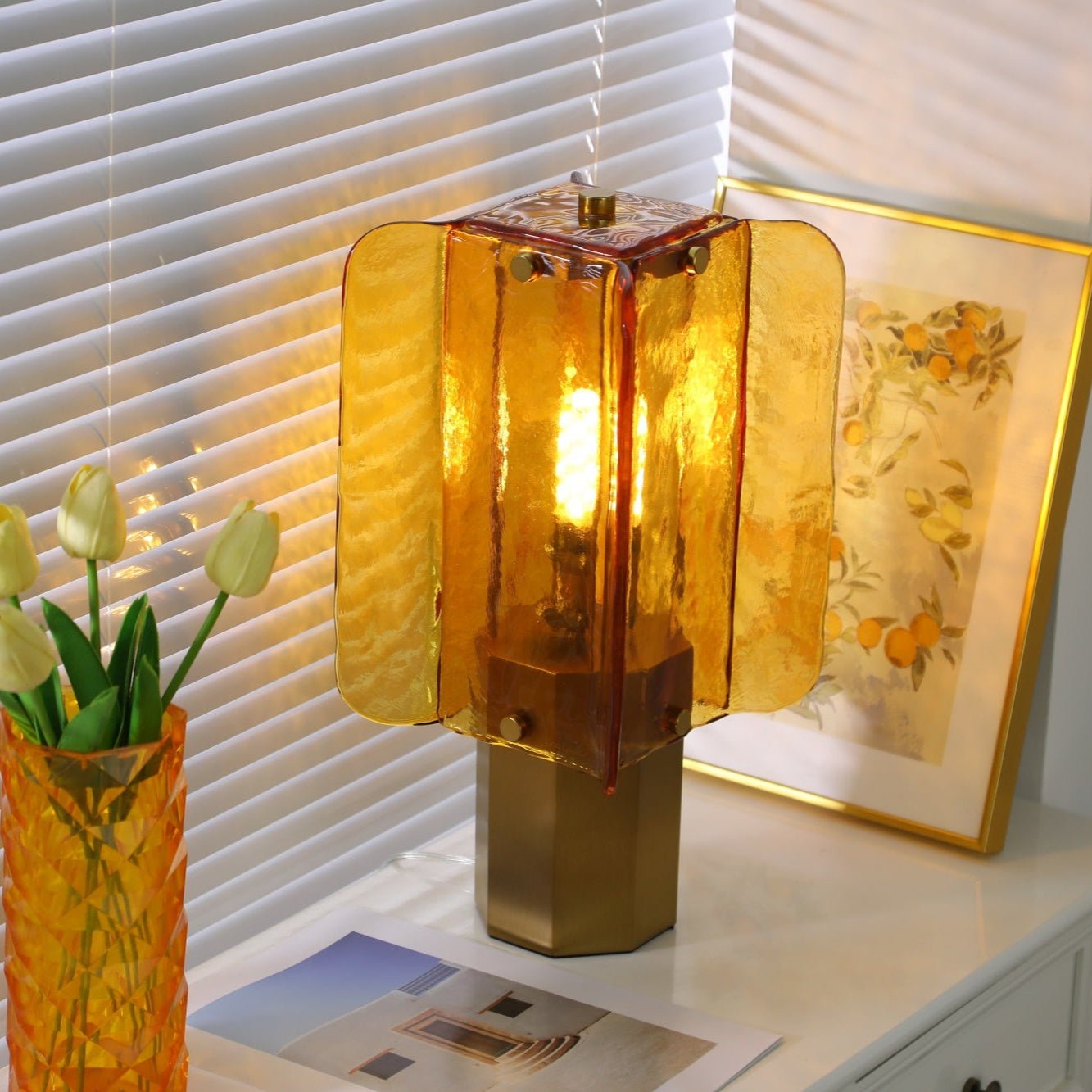 Aurelia Glass Table Lamp