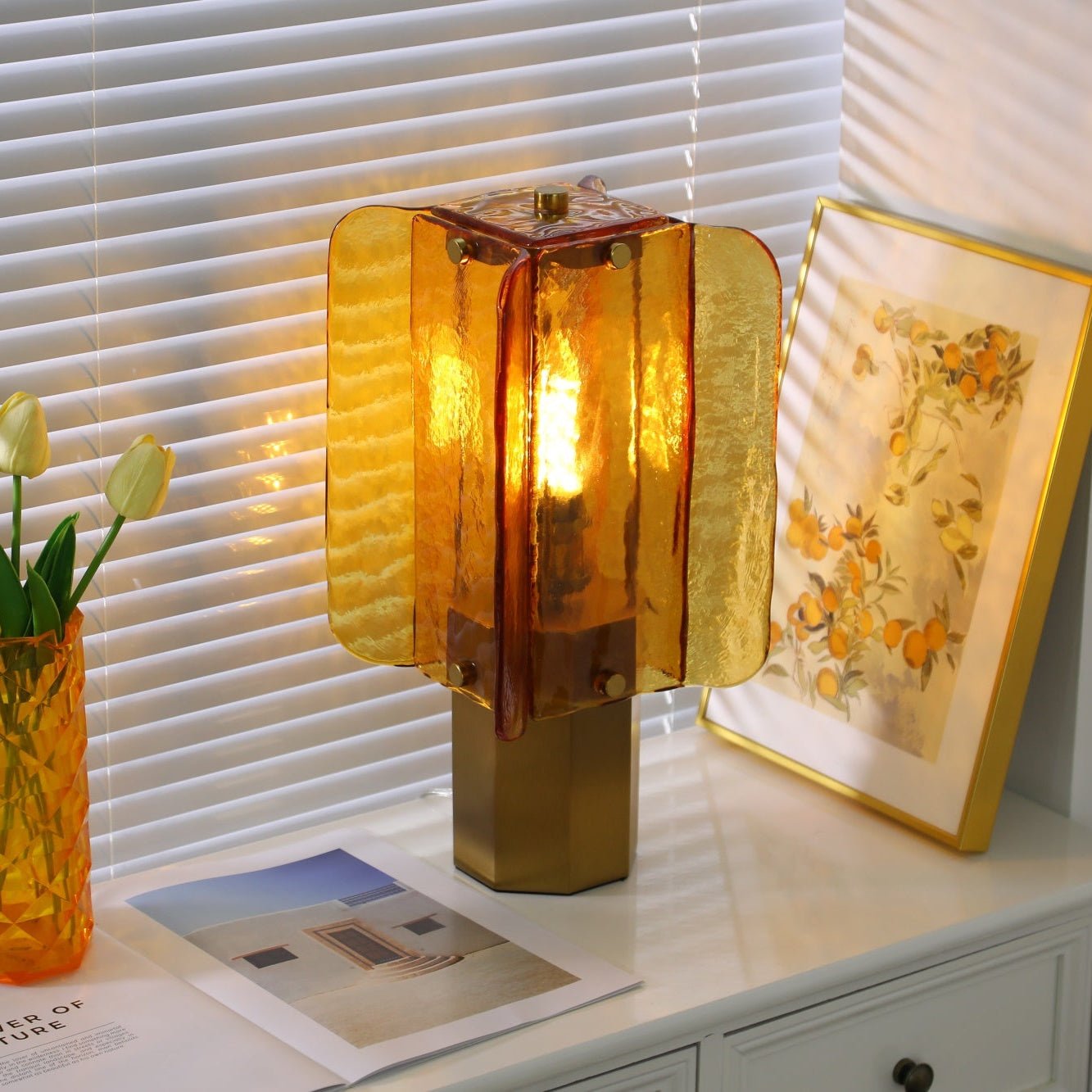 Aurelia Glass Table Lamp