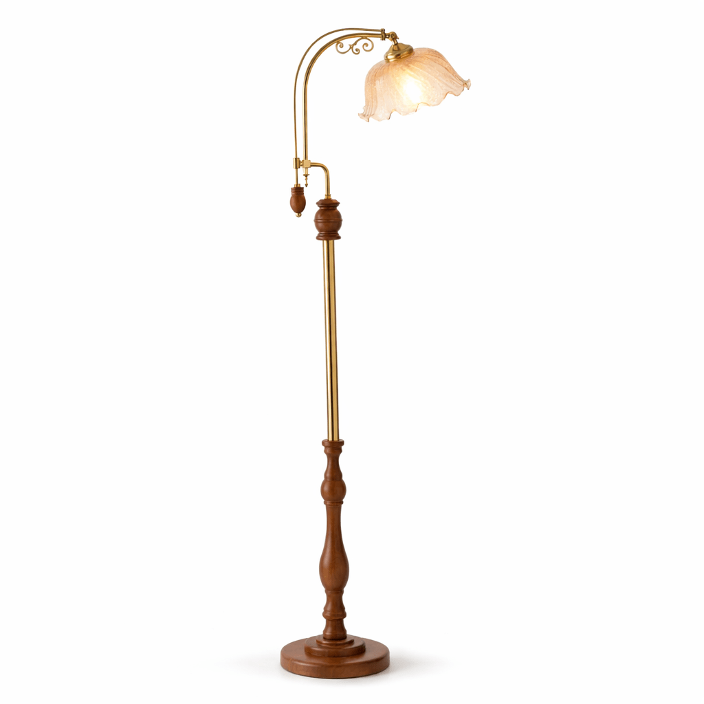 Aurelia Scroll Floor Lamp