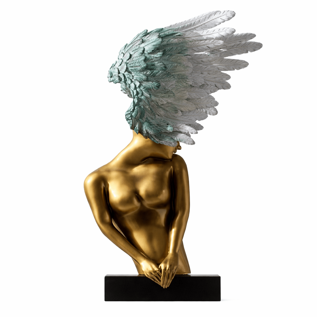 Aurelia Winged Bust Sculpture