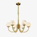 Aurelian Alabaster Globe Chandelier