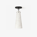 Aurelian Tapered Alabaster Ceiling Light