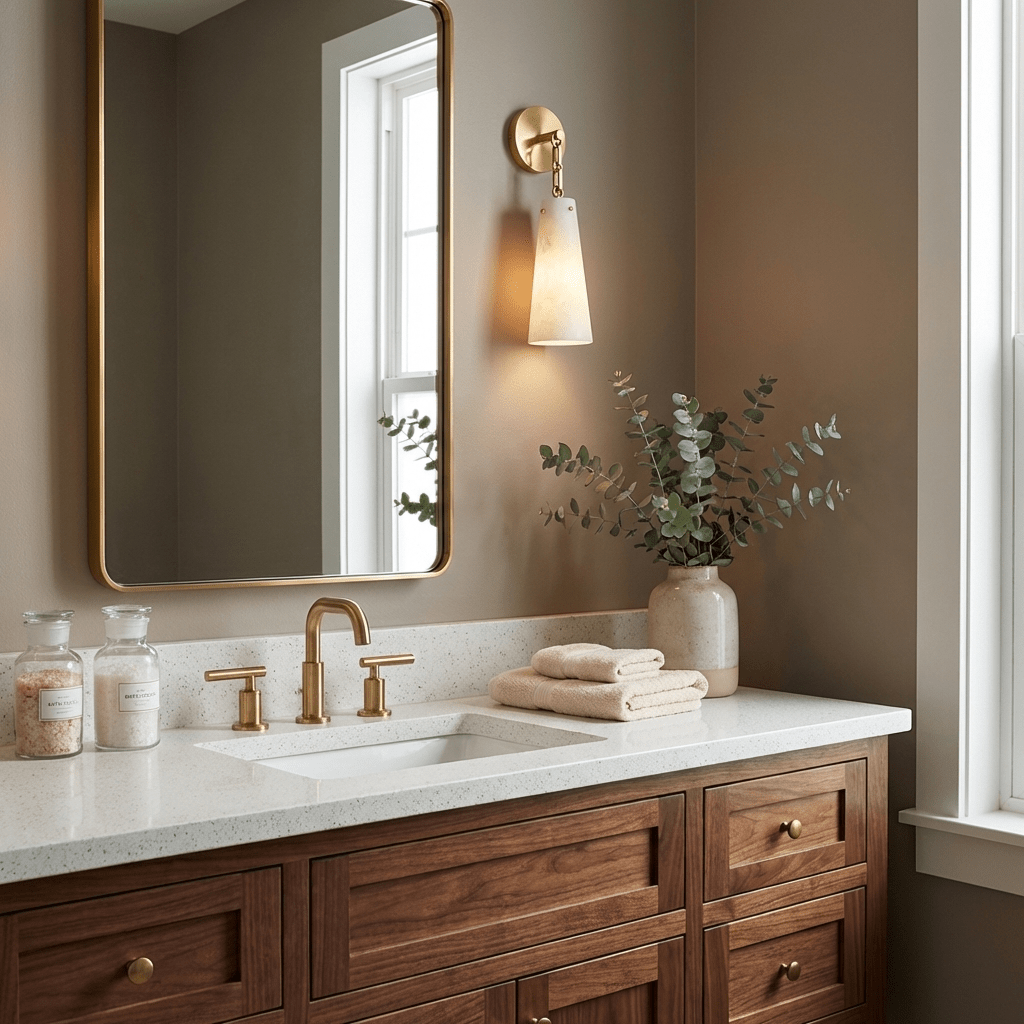Aurelian Tapered Alabaster Wall Sconce
