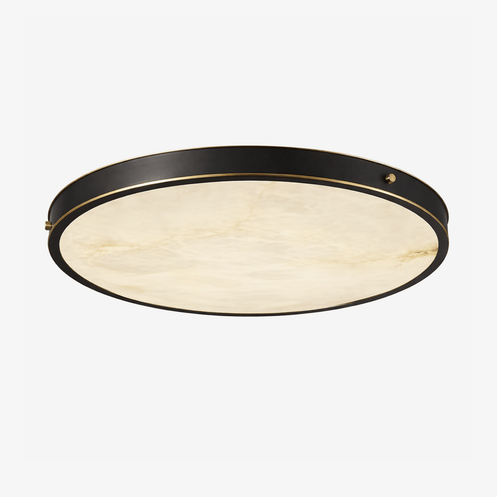 Aureon Alabaster Round Ceiling Lamp