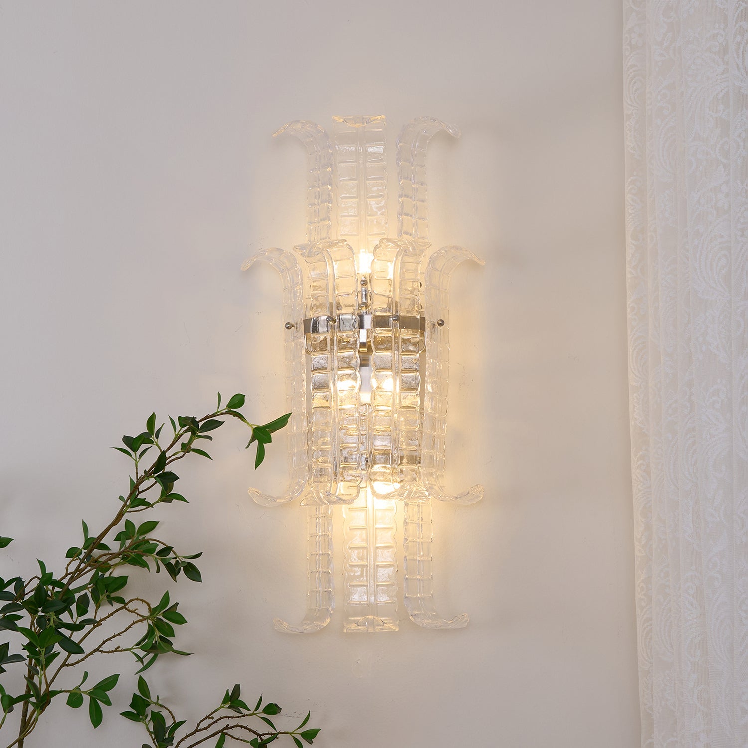 Aveline Glass Wall Sconce