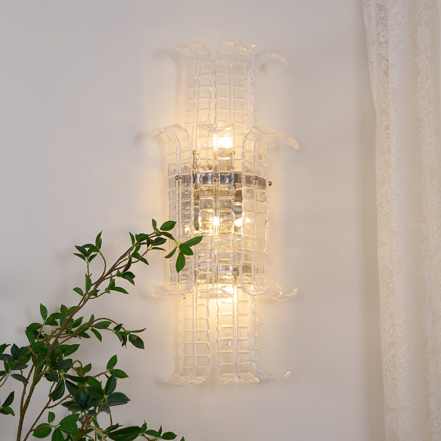 Aveline Glass Wall Sconce