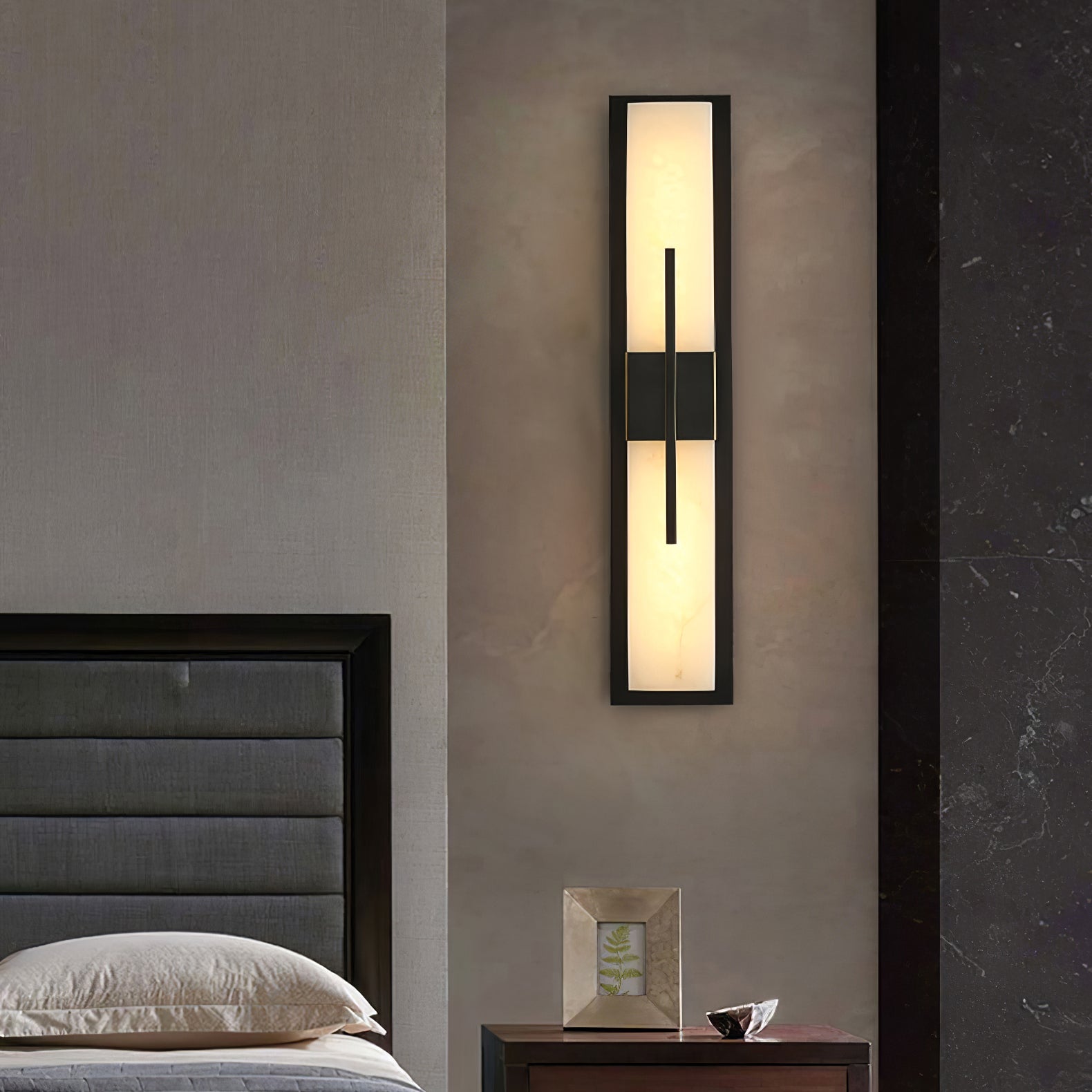 Axis Twin Alabaster Sconce