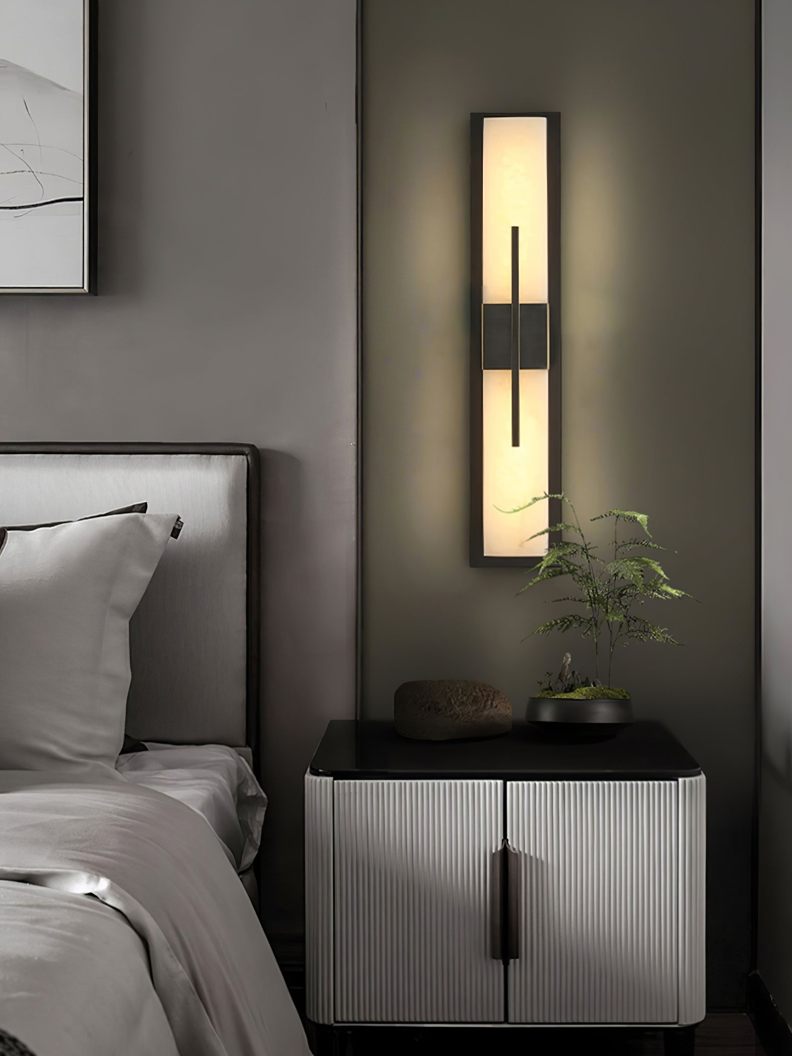 Axis Twin Alabaster Sconce