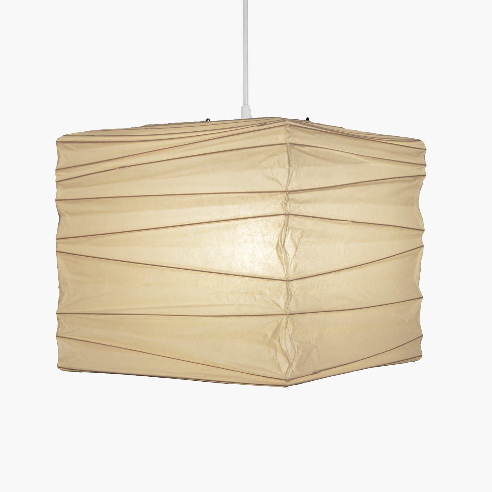 Ayla Paper Cube Pendant Lamp