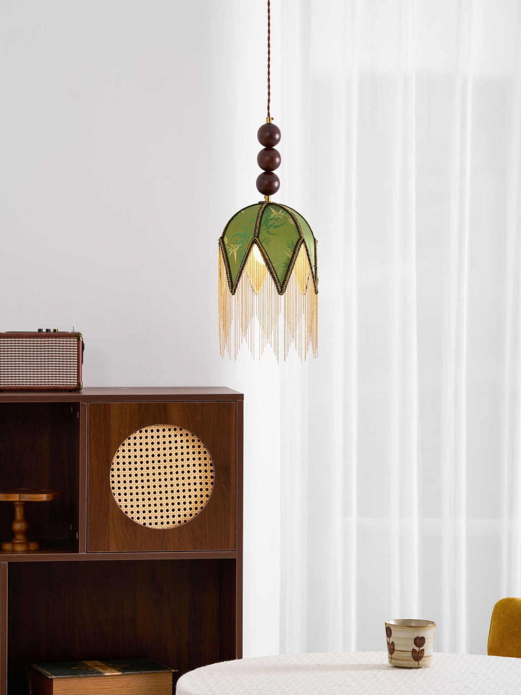 Bette Fringed Pendant Lamp