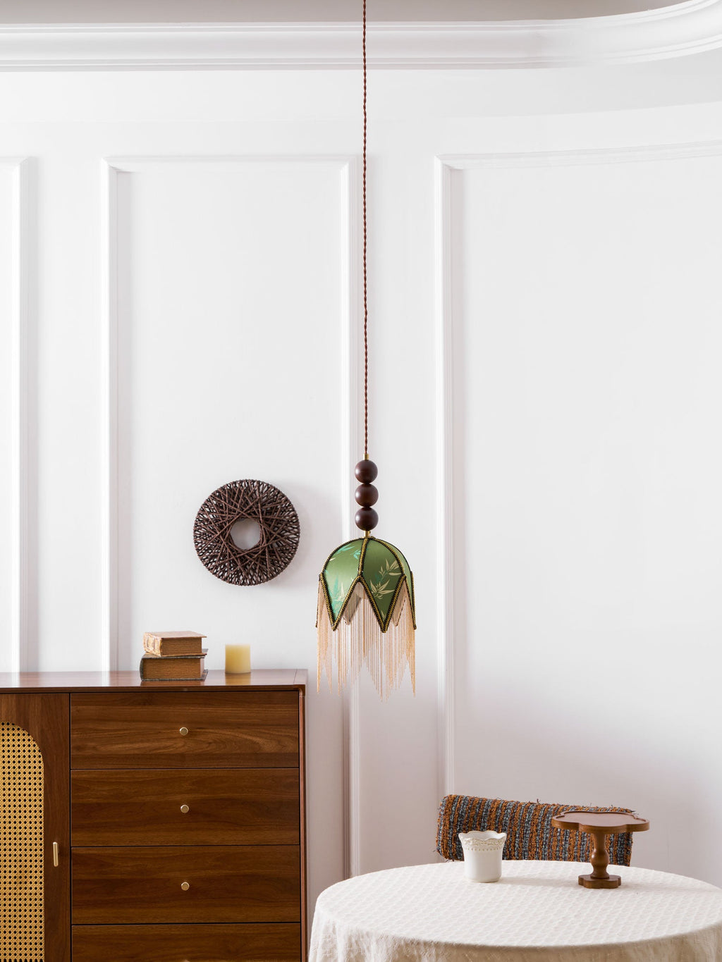 Bette Fringed Pendant Lamp