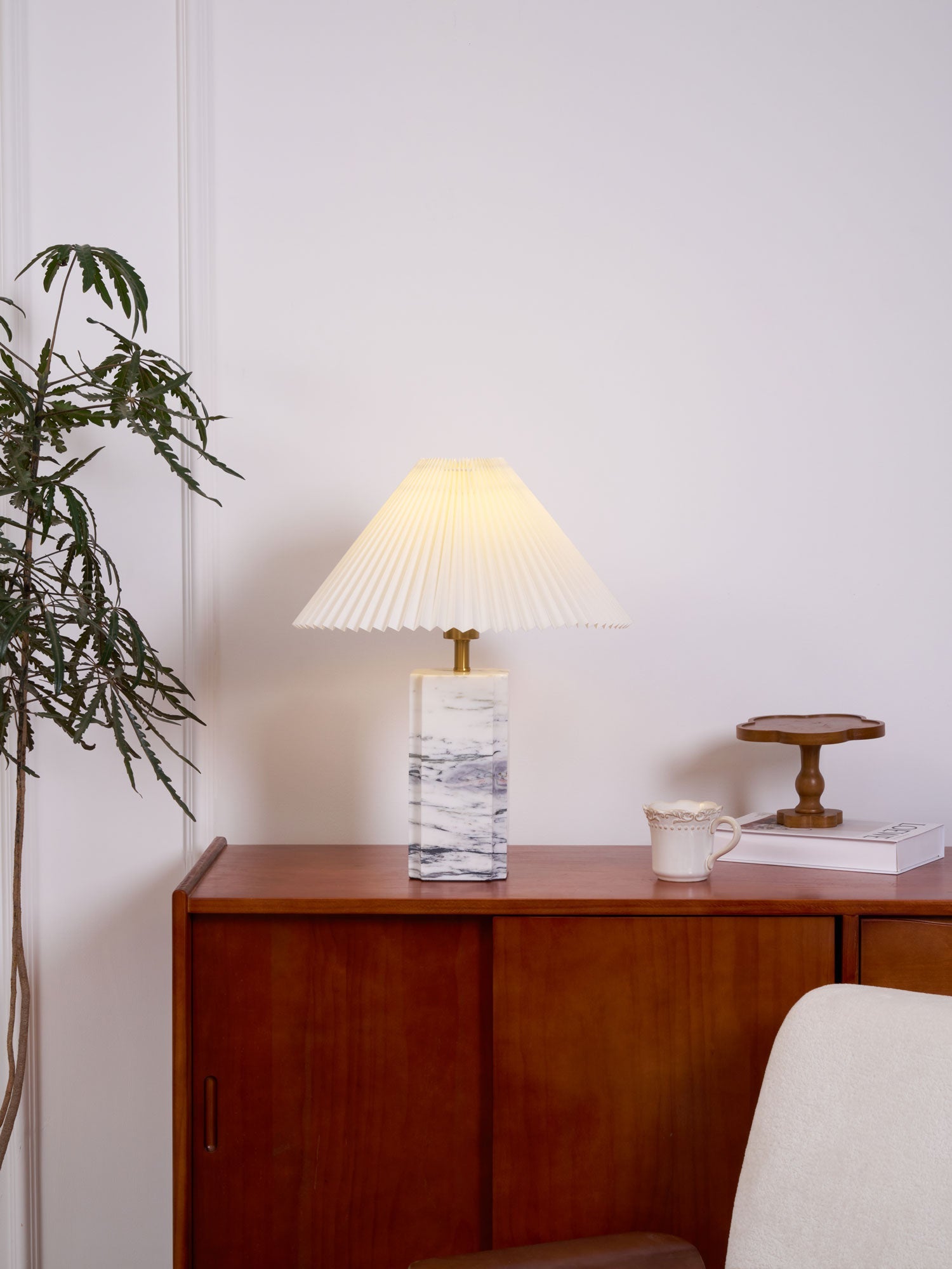 Bianca Marble Table Lamp