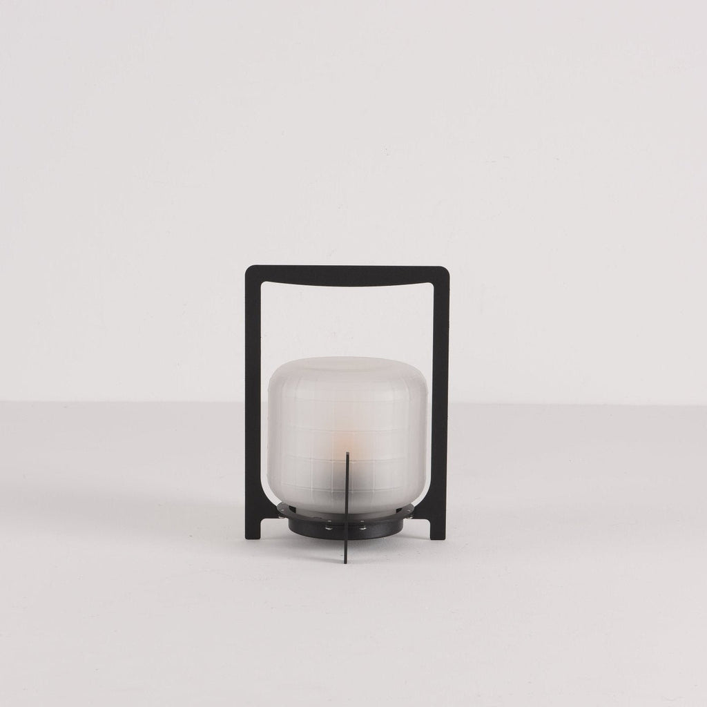 Black Twilight Lantern Table Lamp