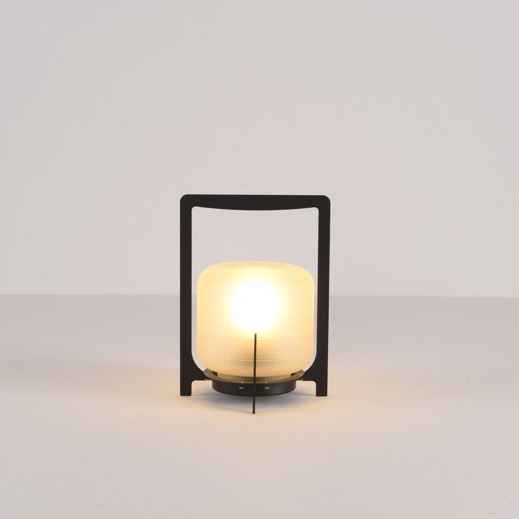 Black Twilight Lantern Table Lamp