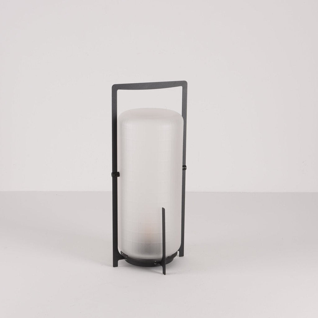 Black Twilight Lantern Table Lamp