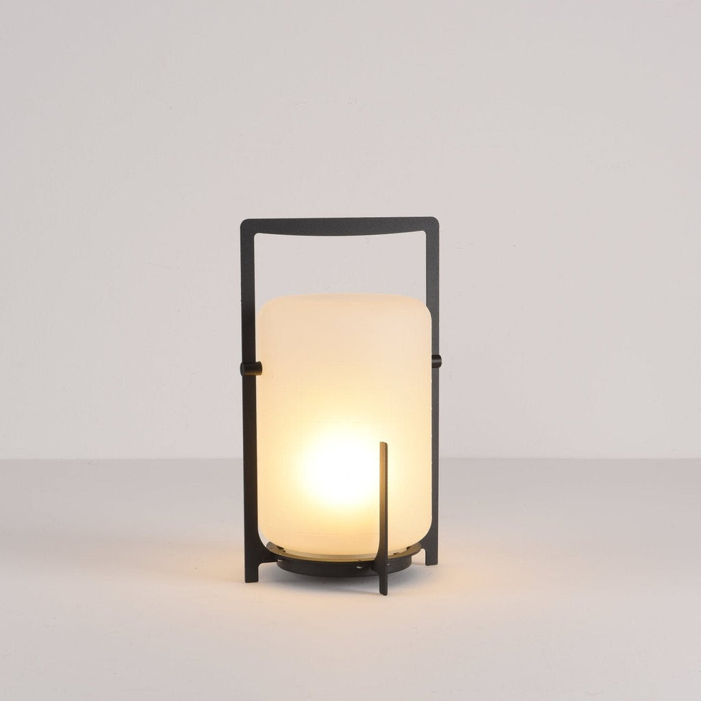 Black Twilight Lantern Table Lamp