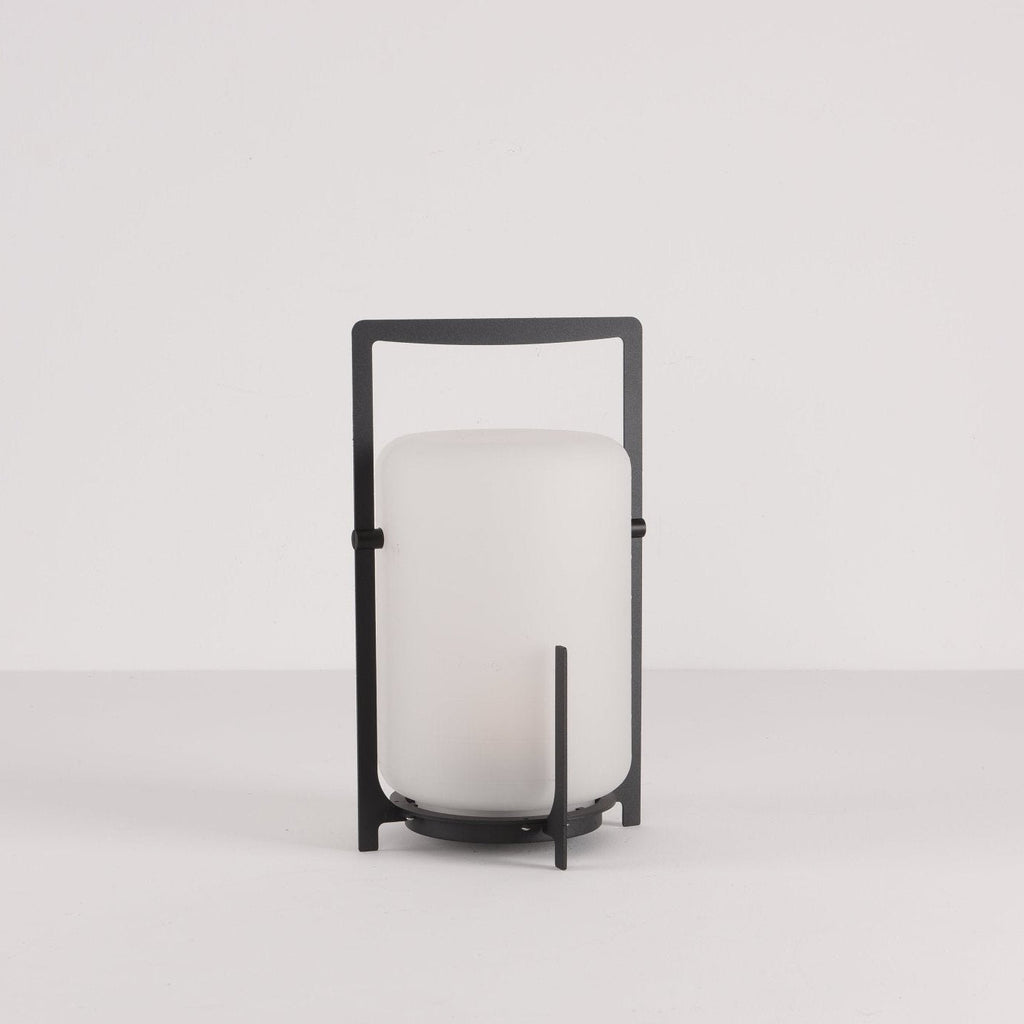 Black Twilight Lantern Table Lamp