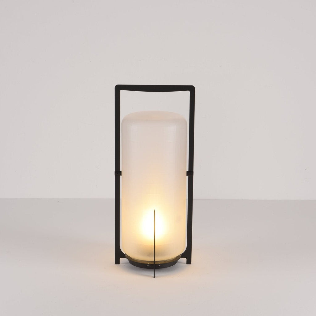 Black Twilight Lantern Table Lamp