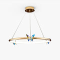 Blue Butterfly Chandelier