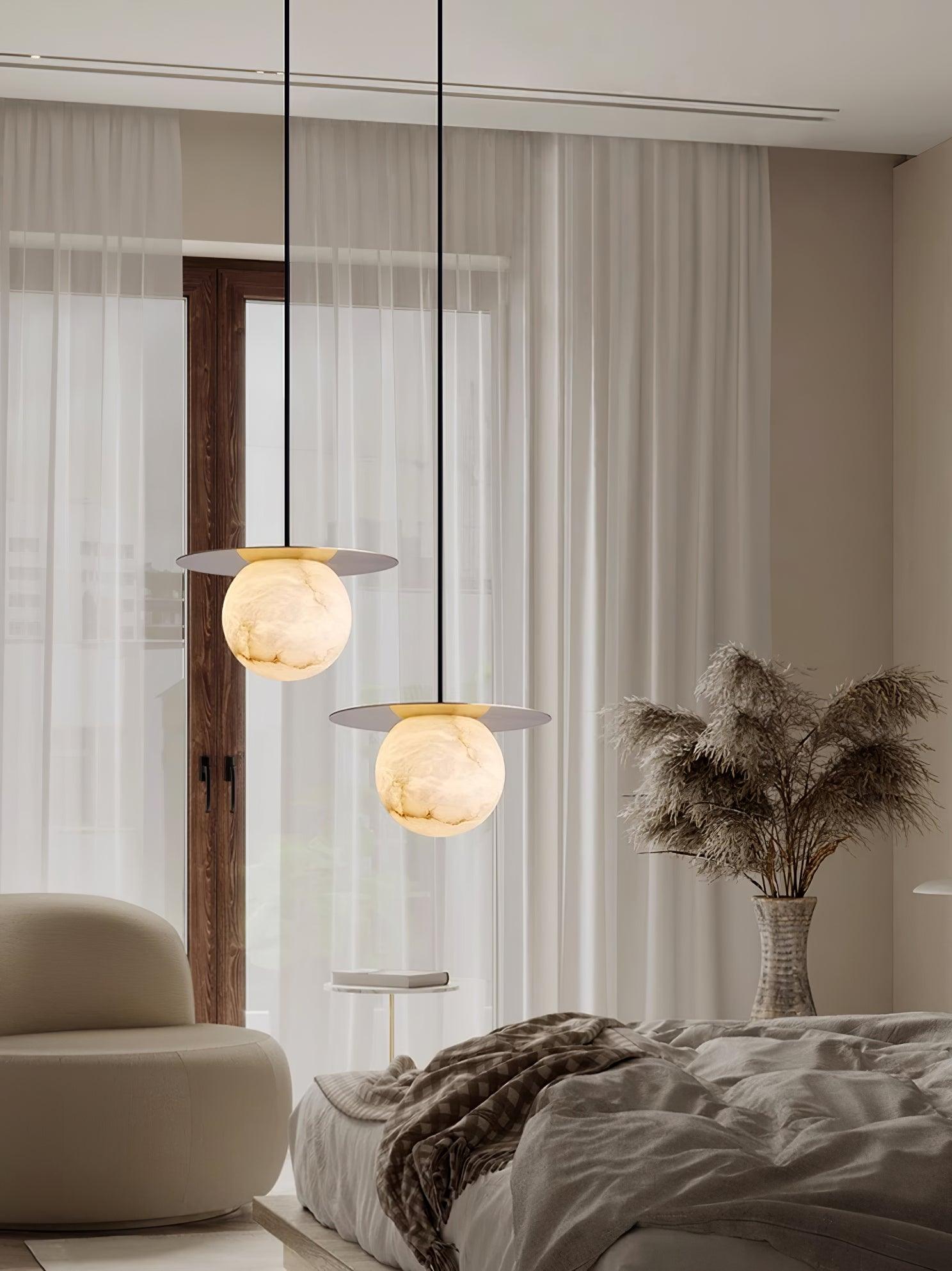 Borra Alabaster Pendant Light