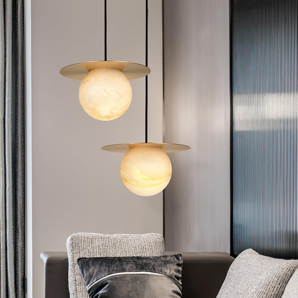 Borra Alabaster Pendant Light