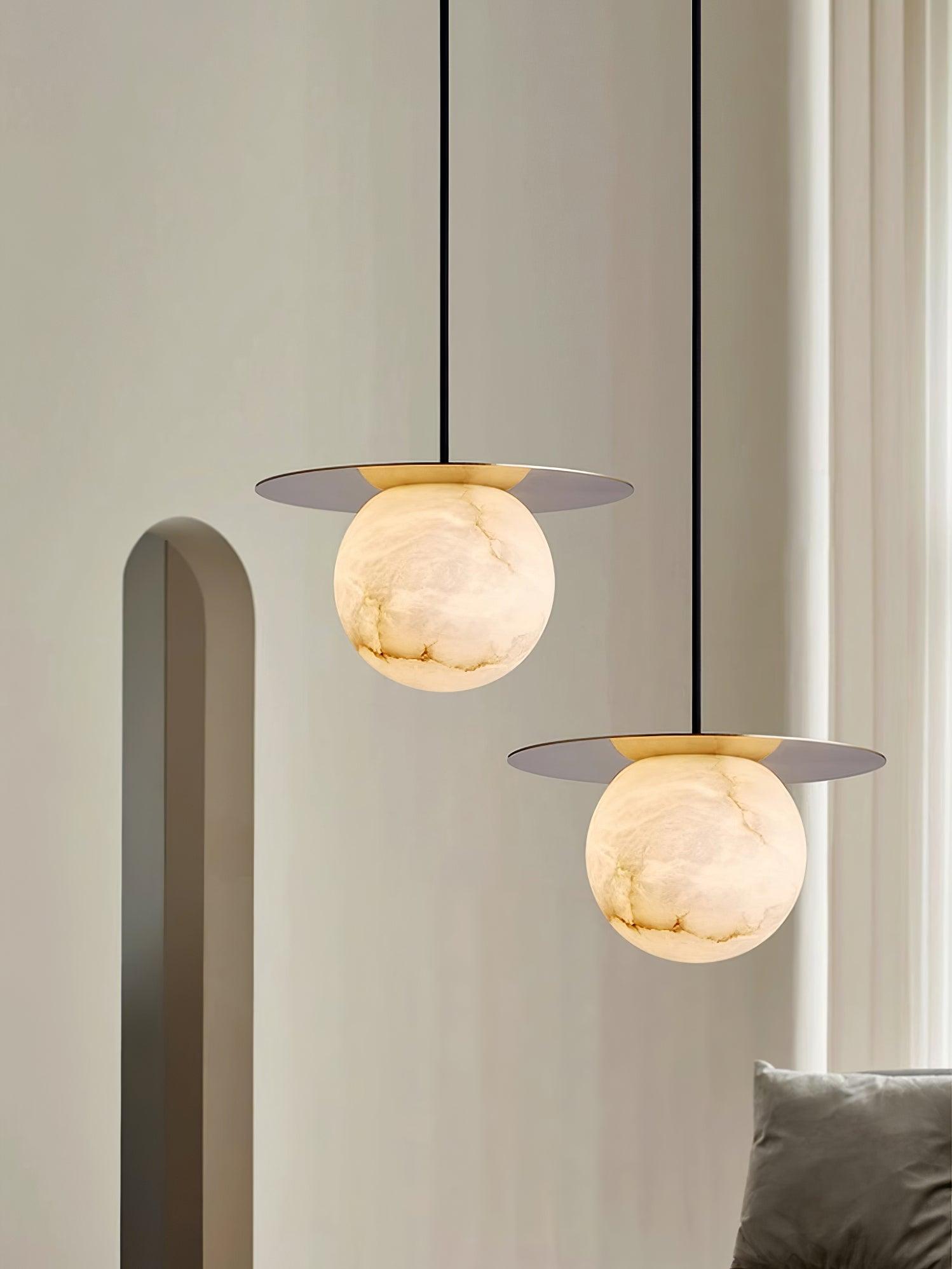 Borra Alabaster Pendant Light