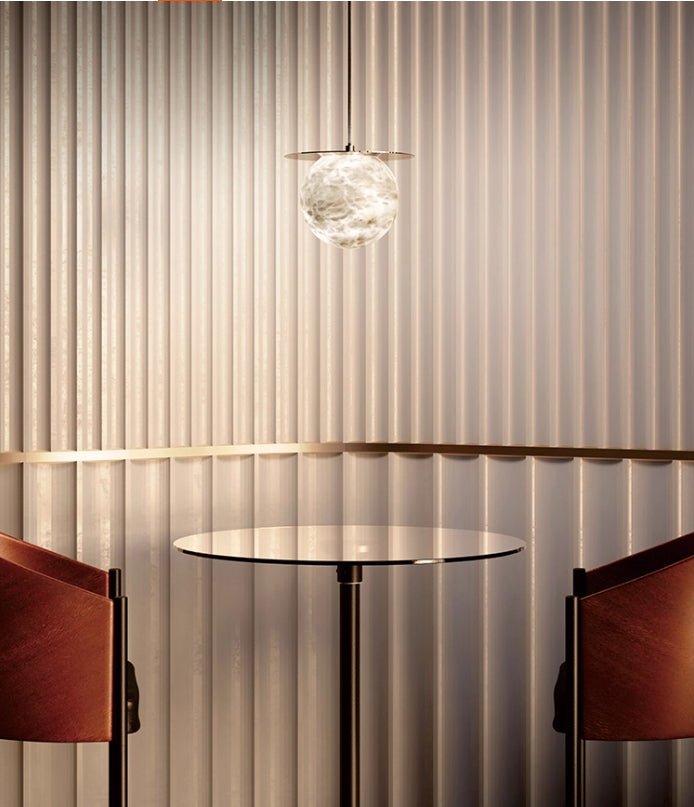 Borra Alabaster Pendant Light