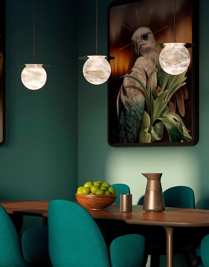 Borra Alabaster Pendant Light
