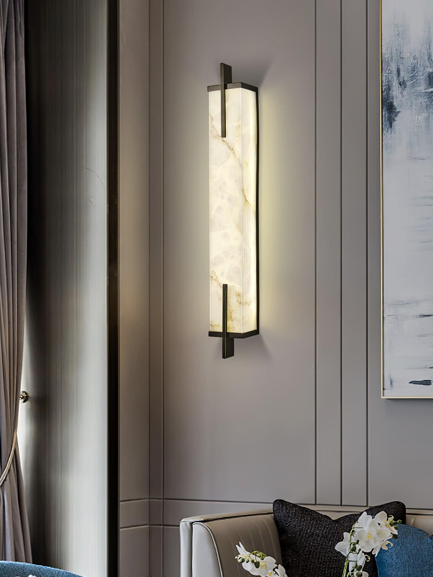Calliope Alabaster Wall Sconce