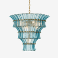 Calyra Tiered Glass Chandelier