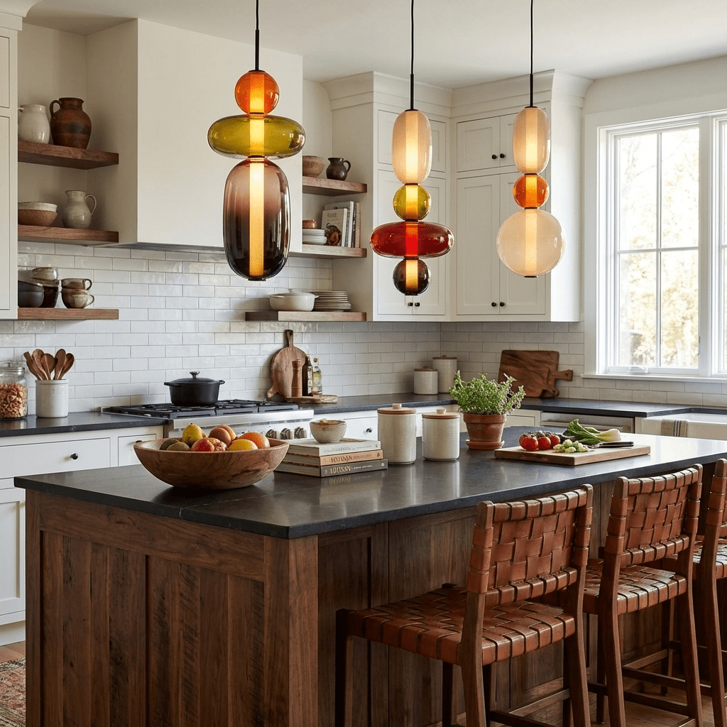 Candied Glass Pendant Light