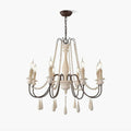 Candle Style Beaded Chandelier