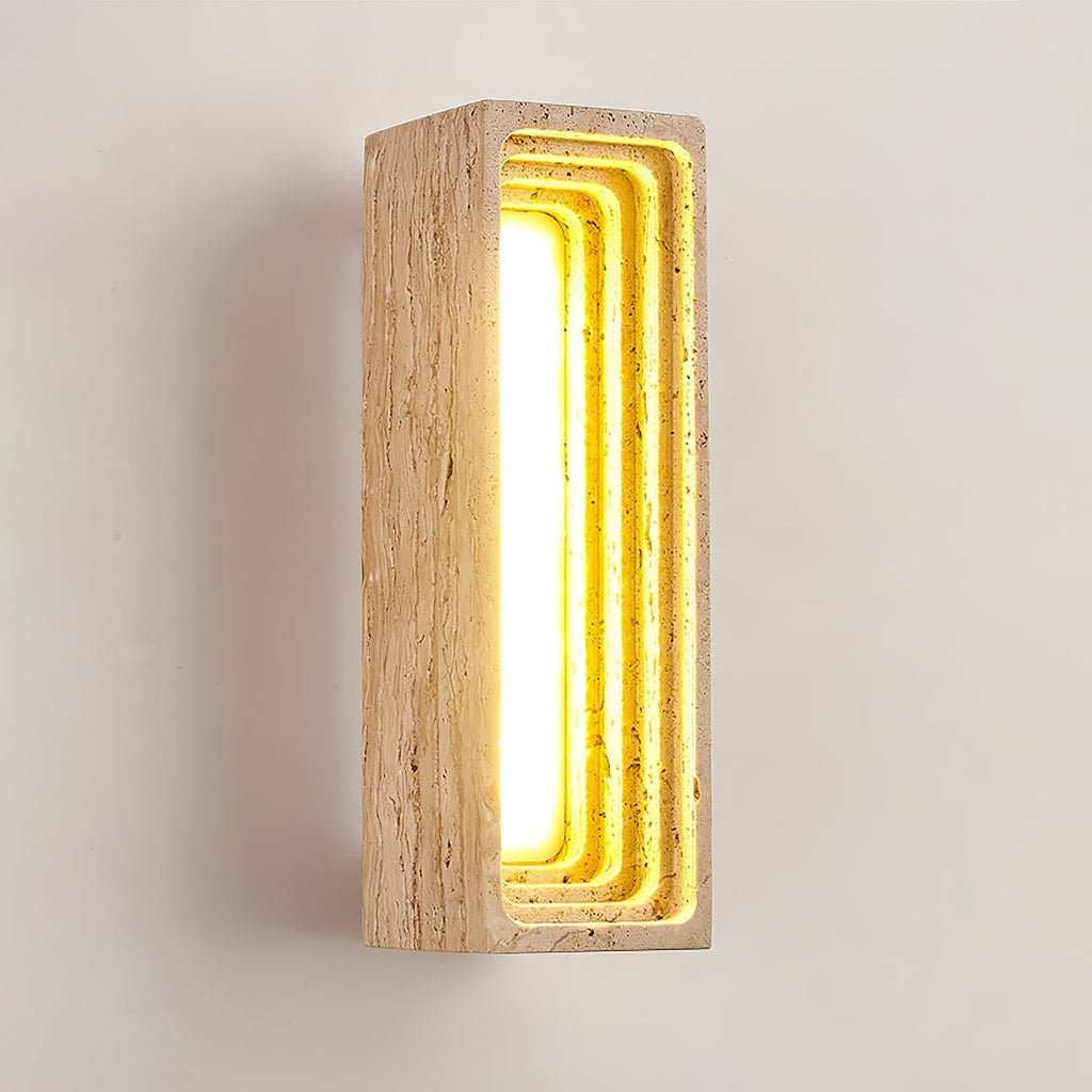Canyon Travertine Wall Sconce