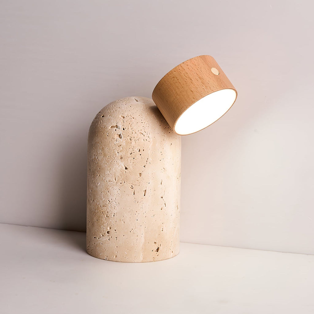 Capsule Stone Table Lamp