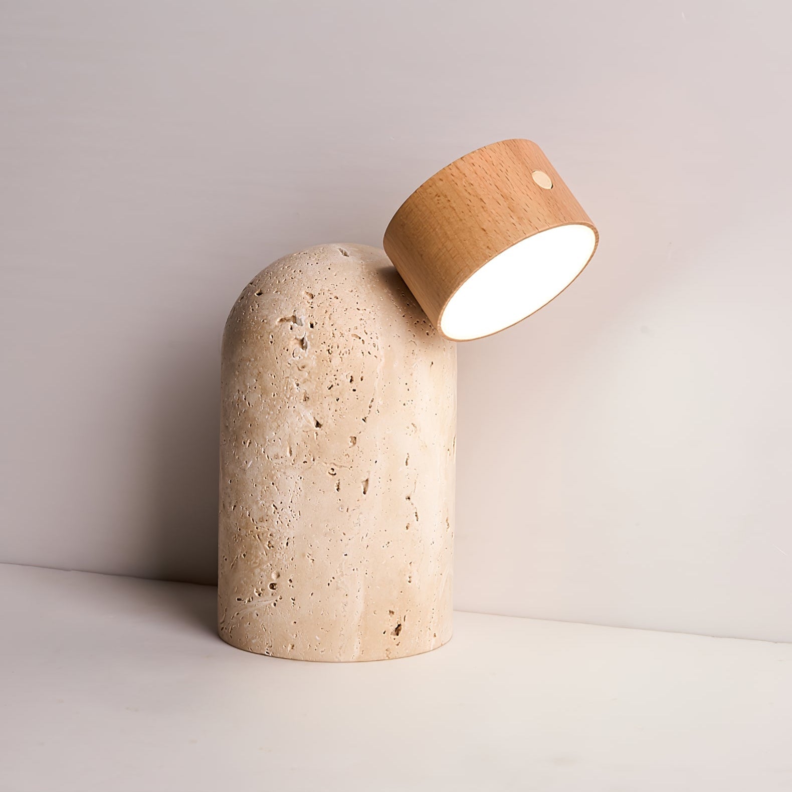 Capsule Stone Table Lamp