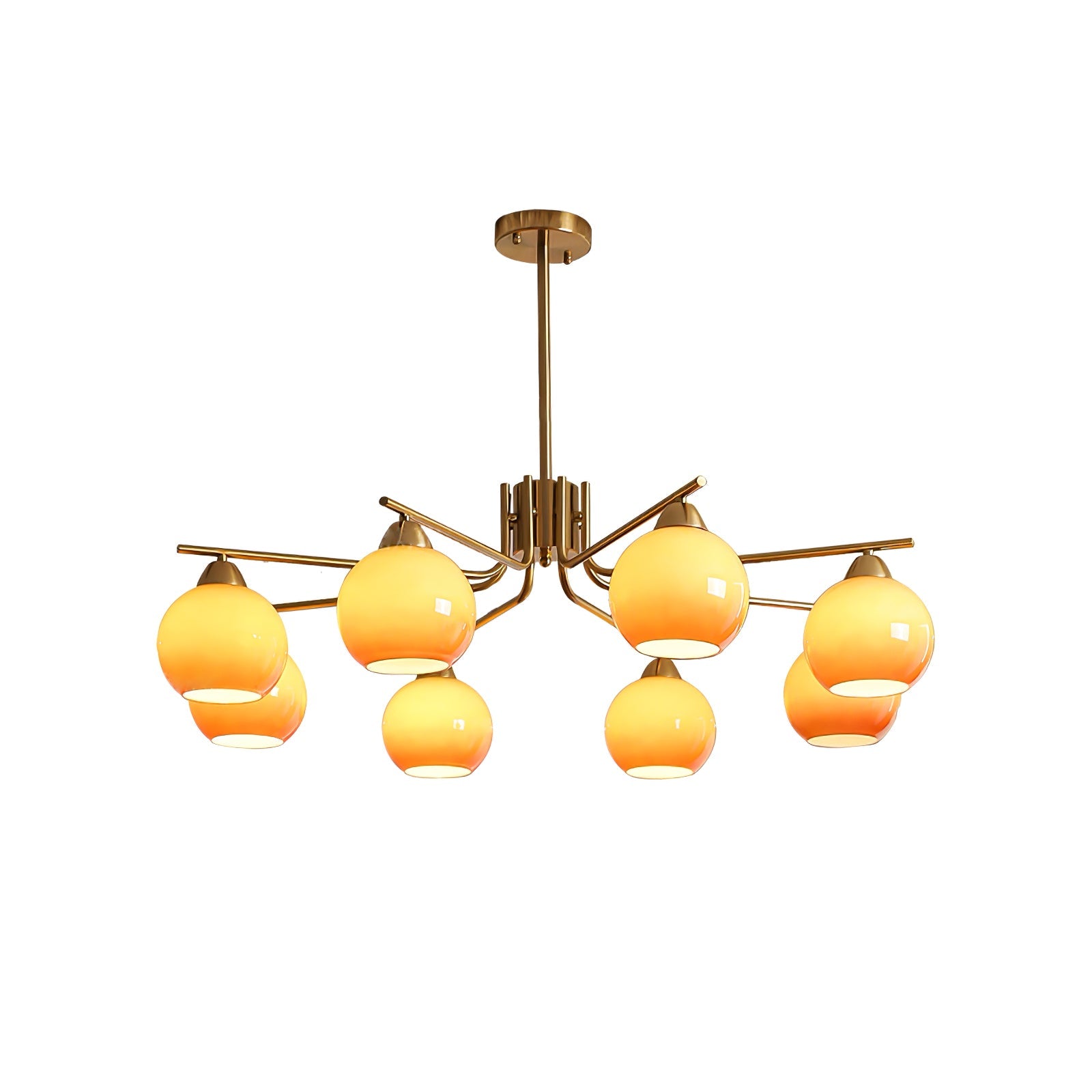 Caramel Sphere Chandelier
