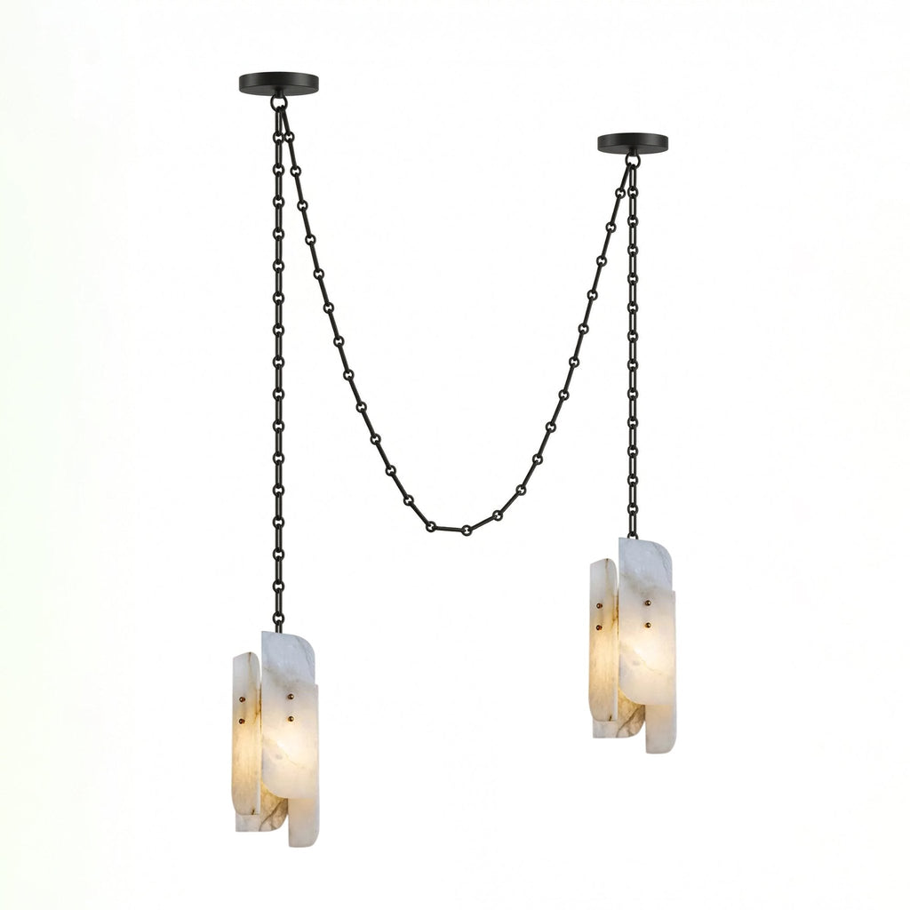 Cascading Chain Cluster Chandelier