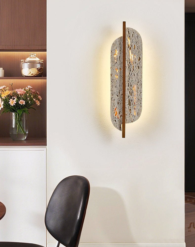 Celeste Travertine Wall Light