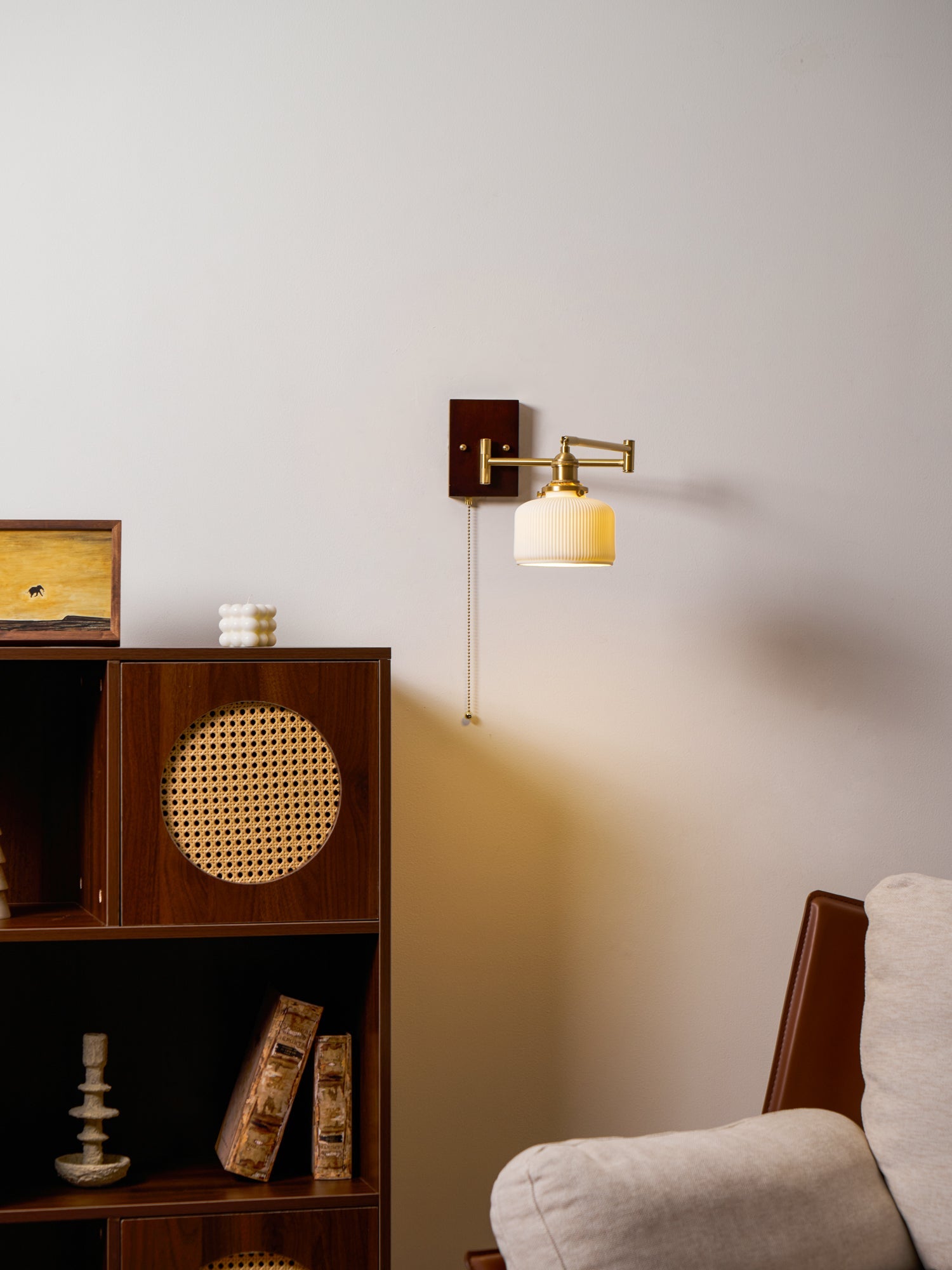 Ceramic Geometry Wall Lamp
