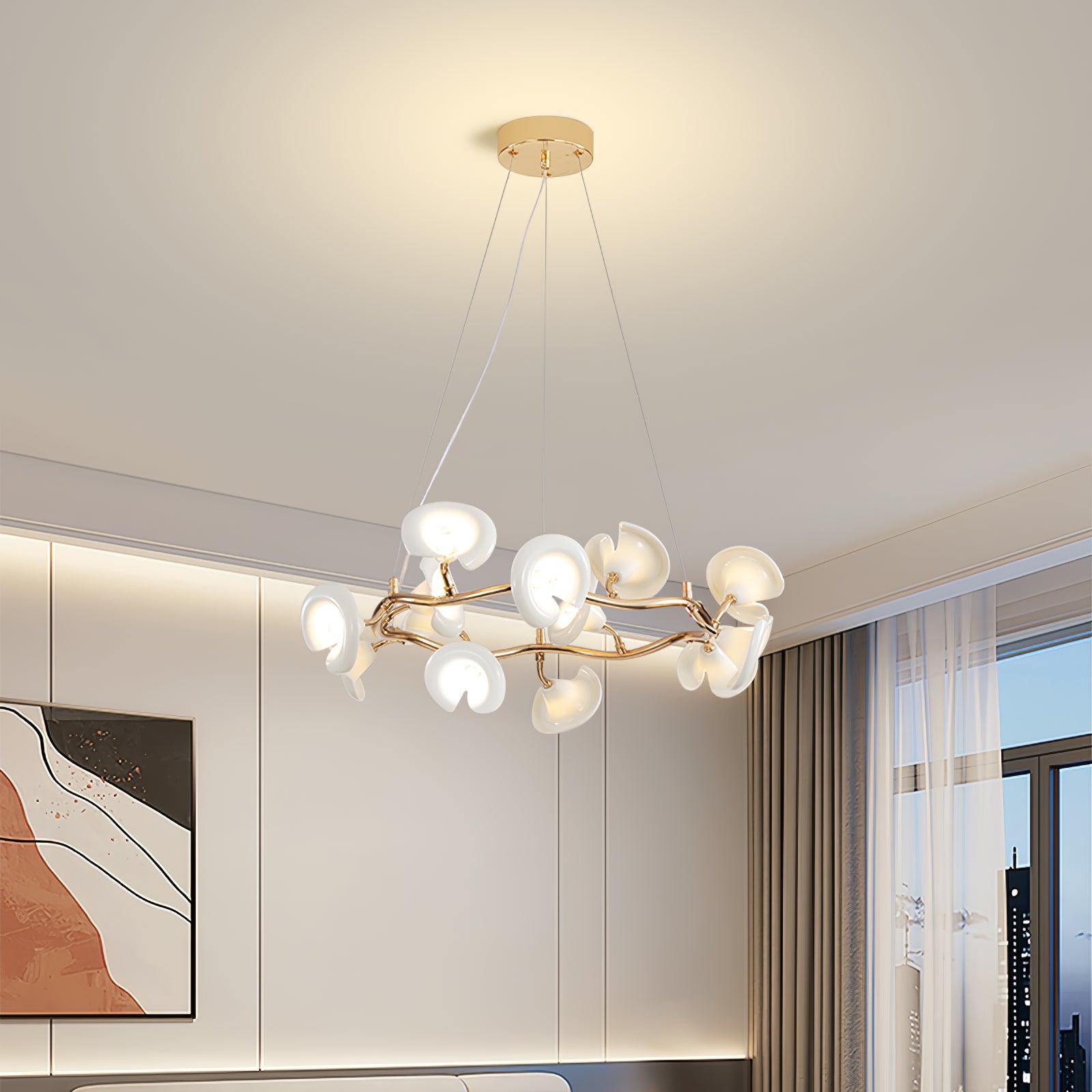 Cerisium Blossom Chandelier