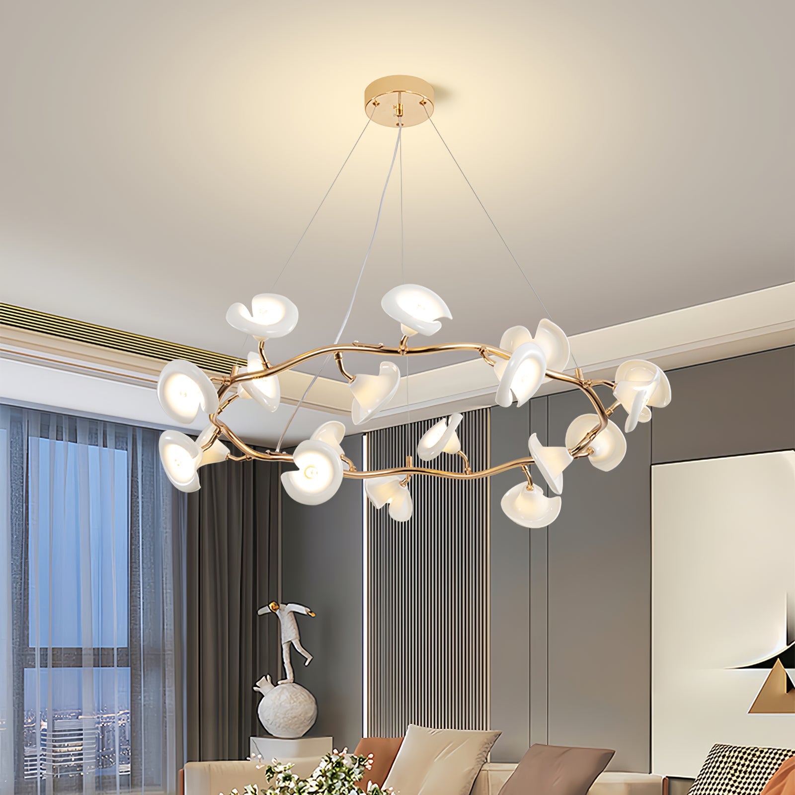 Cerisium Blossom Chandelier