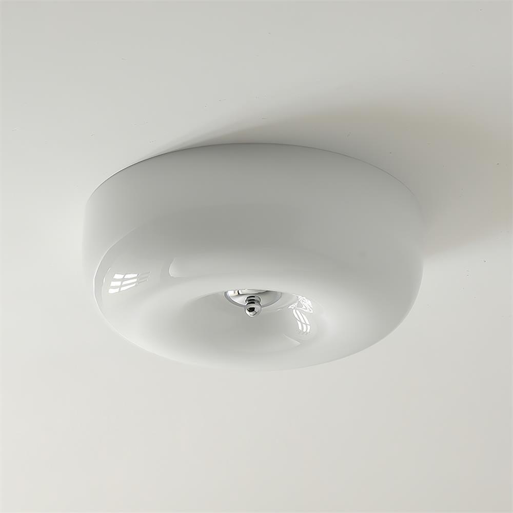 Swirl Glass Ceiling Lamp