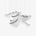 Bird Feather Wings LED Chandelier