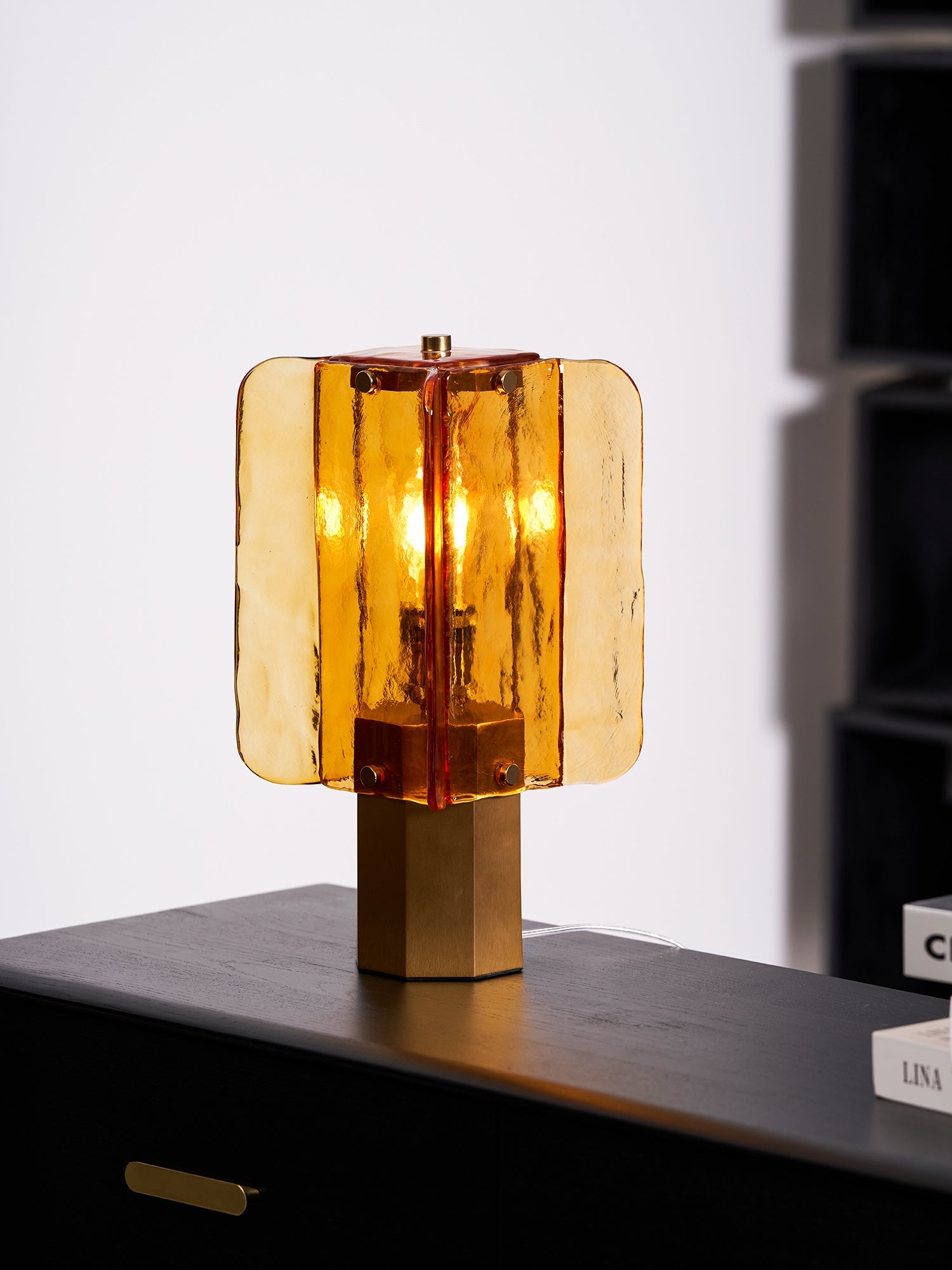 Aurelia Glass Table Lamp